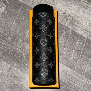 Louis Vuitton Black Thermos Water Bottle